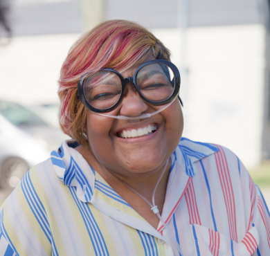 mMRC 4 相当の患者イメージ